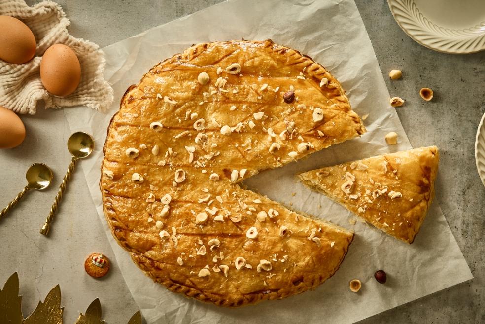 Galettes des rois au sirop d'érable et aux noisettes