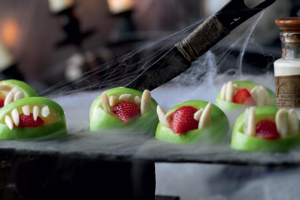 Grimace de Leprechaun (bouchées aux fruits et à la crème)