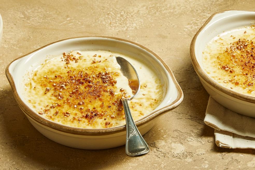 Crème brûlée aux noisettes