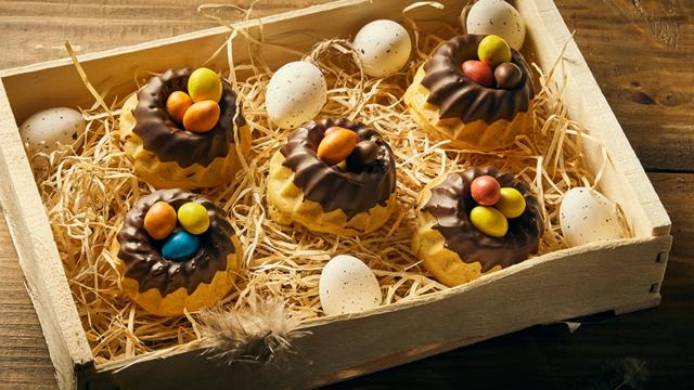 Financiers nids de Pâques