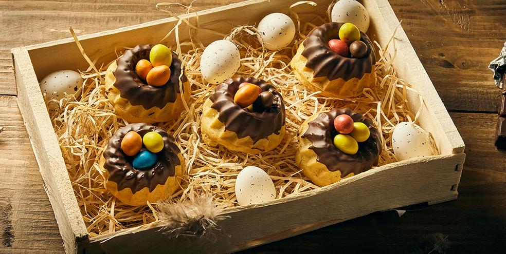 Financiers nids de Pâques