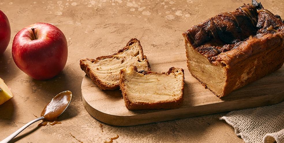 Gâteau invisible aux pommes