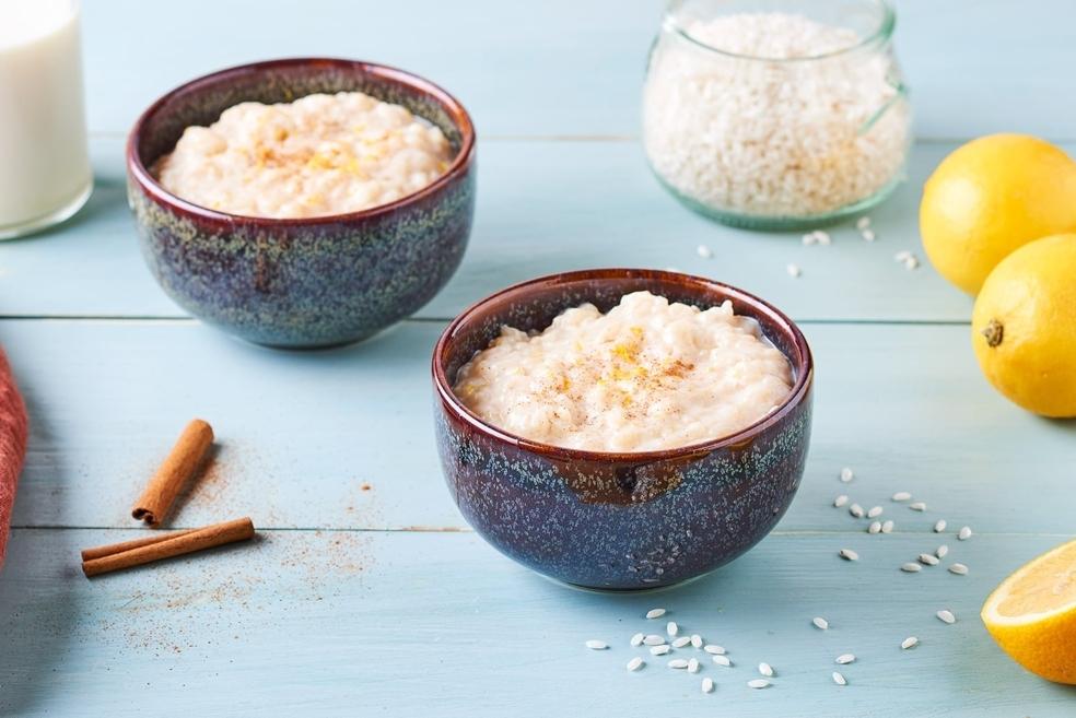 Riz au lait portugais citron et cannelle