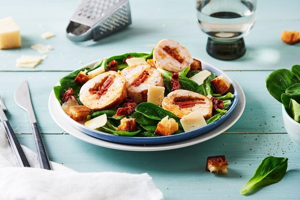 Dinde farcie au chorizo façon rôti