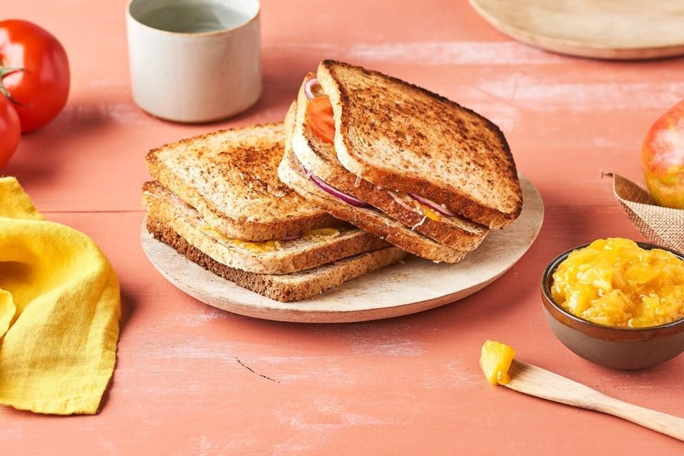 Croque-monsieur sud-africain - Braaibroodjie