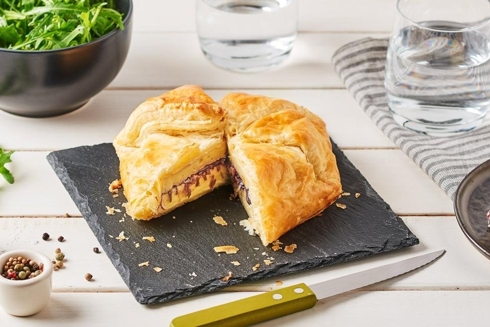 Camembert en croûte et au porto