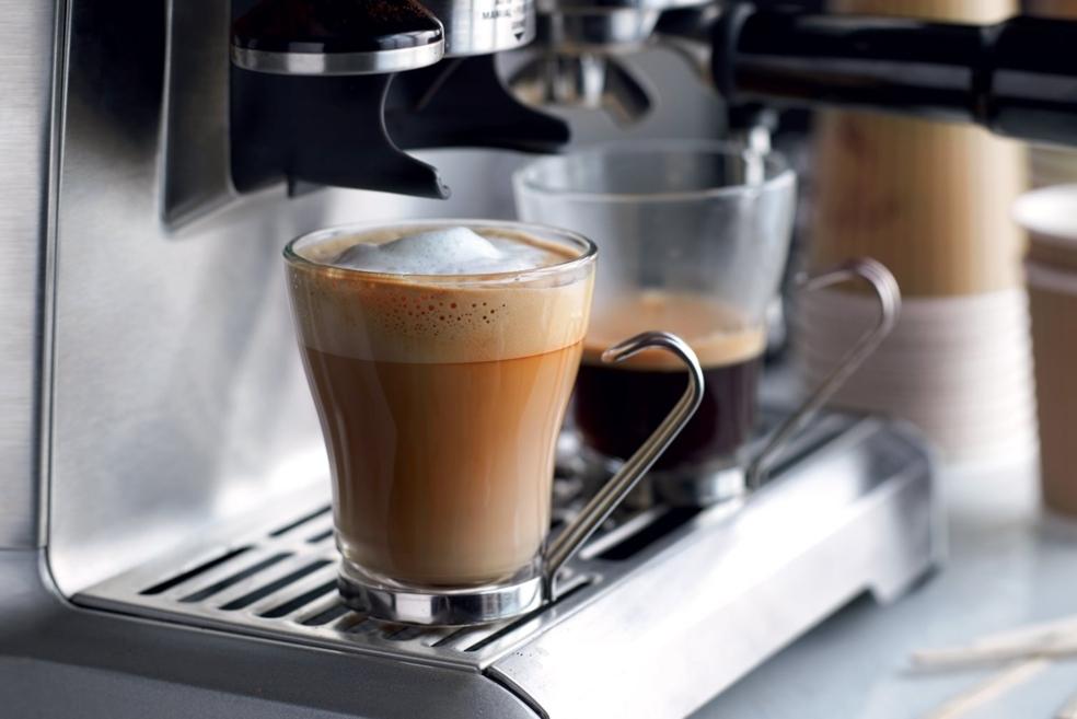 Latte macchiato à la vanille