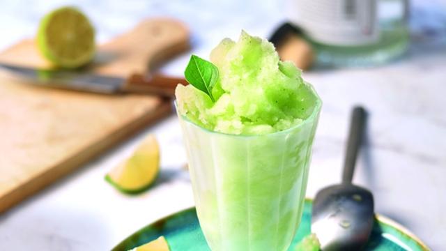 Sorbet au gin tonic