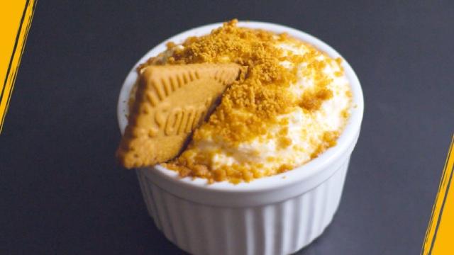 Mousse citron spéculoos