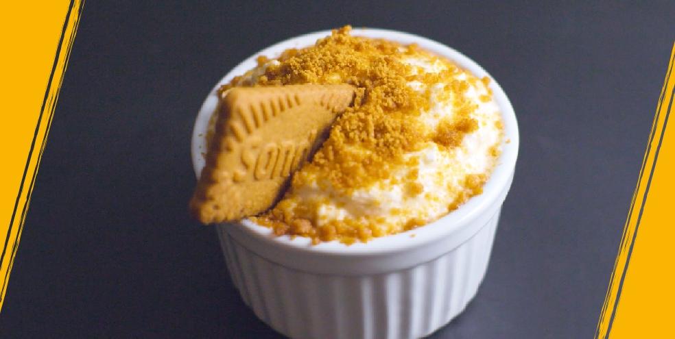 Mousse citron spéculoos