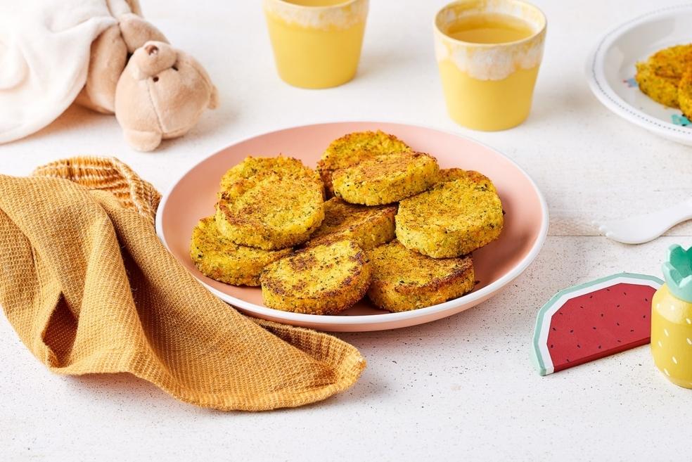Galettes de semoule aux légumes