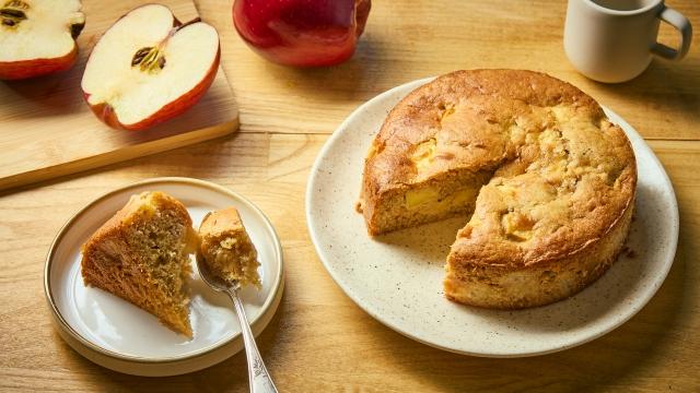 Gâteau moelleux aux pommes sans gluten