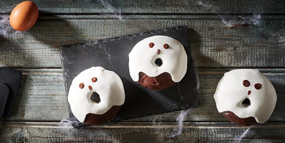 Donuts d'Halloween au chocolat