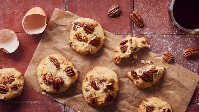 Cookies sirop d'érable et noix de pécan