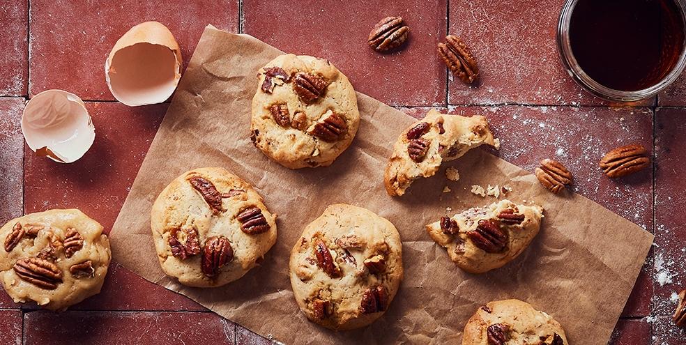 Cookies sirop d'érable et noix de pécan