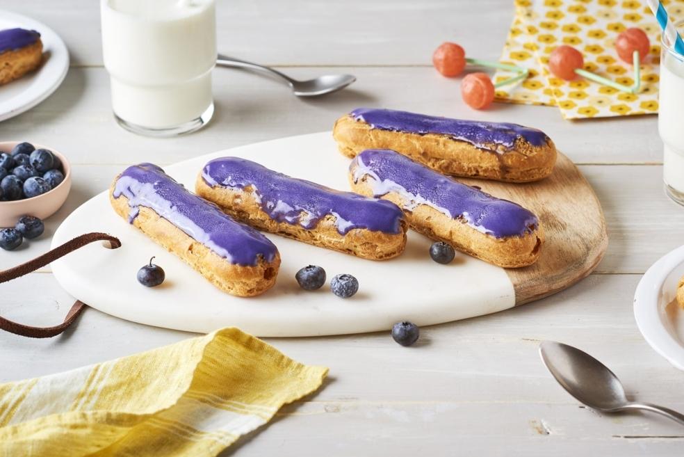 Eclairs à la myrtille