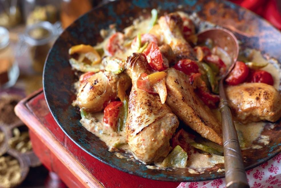 Chili de poulet à l’indienne