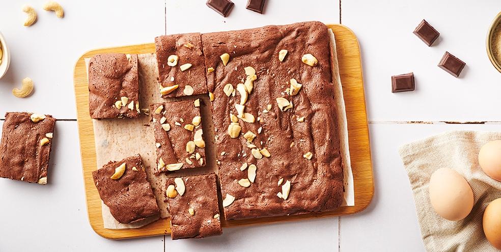 Brownie aux noix de cajou