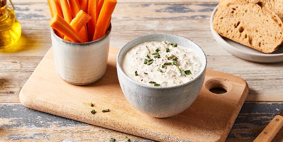 Rillettes de crabe au fromage frais et ciboulette