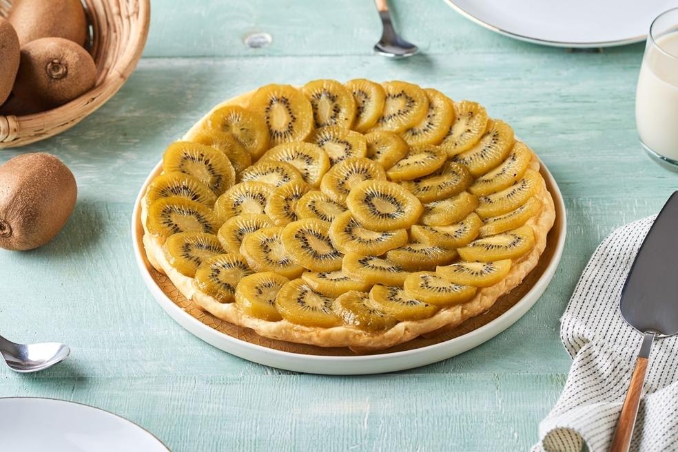 Tarte tatin aux kiwis