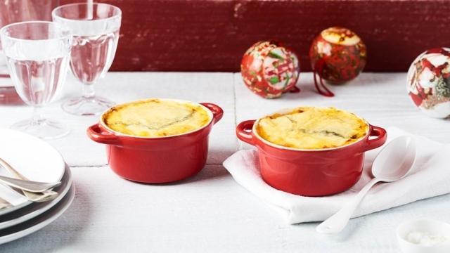 Gratin de butternut au Morbier