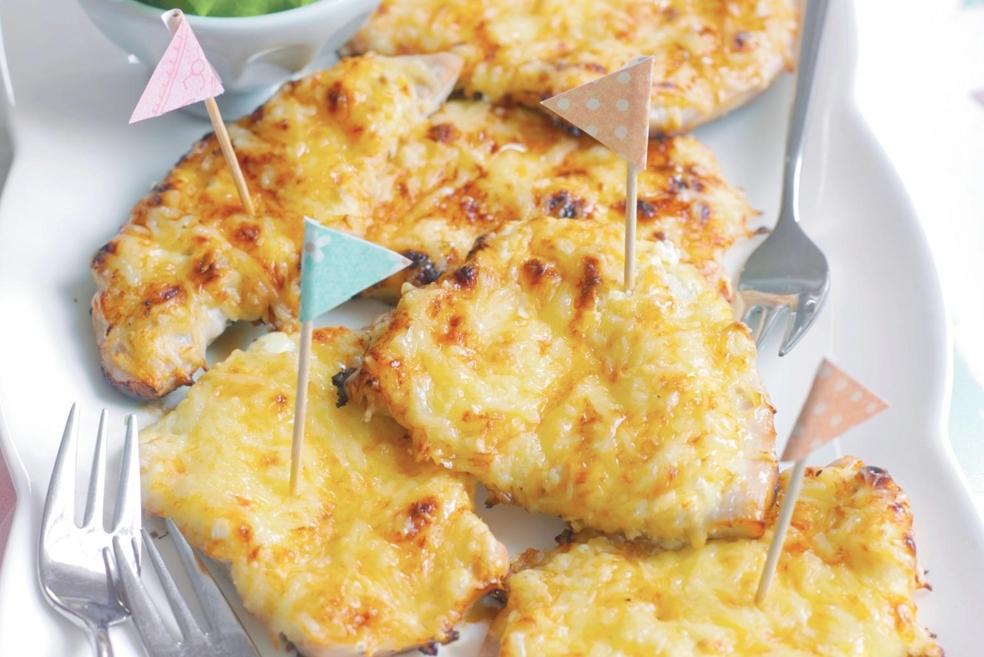 Escalopes de dinde gratinées