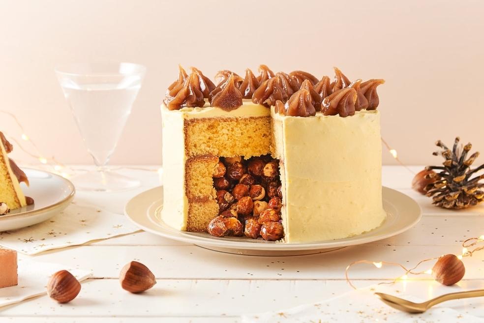 Piñata Cake à la crème de marron