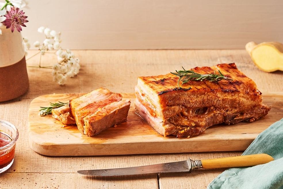 Poitrine de porc au barbecue