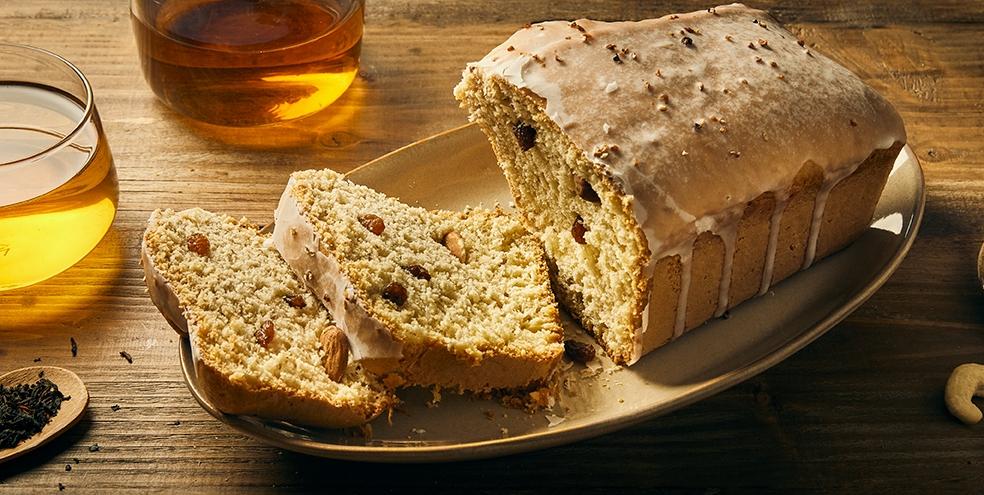 Cake au thé Earl Grey et fruits secs