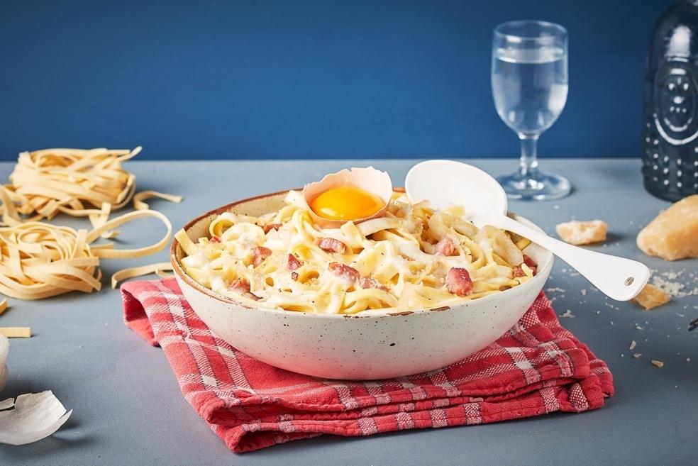 Pâtes à la carbonara