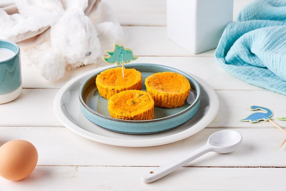 Flans de carotte au lait de coco