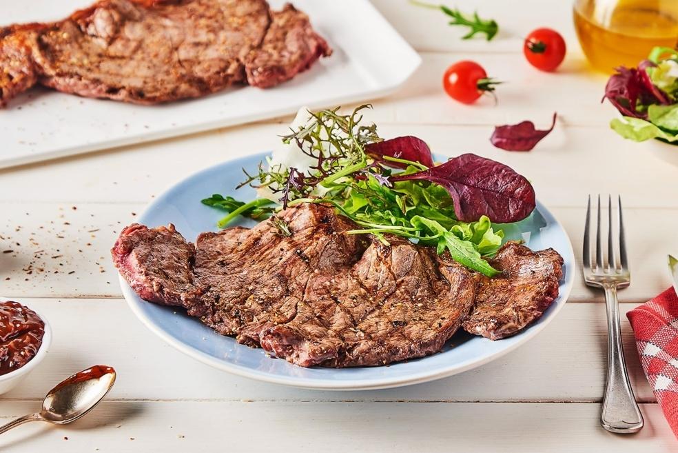 Faux-filet au barbecue