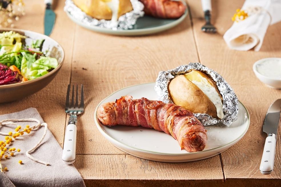 Saucisses de Toulouse au barbecue