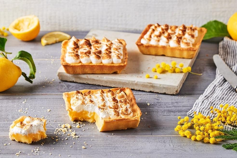 Tartelettes aux citrons meringuées