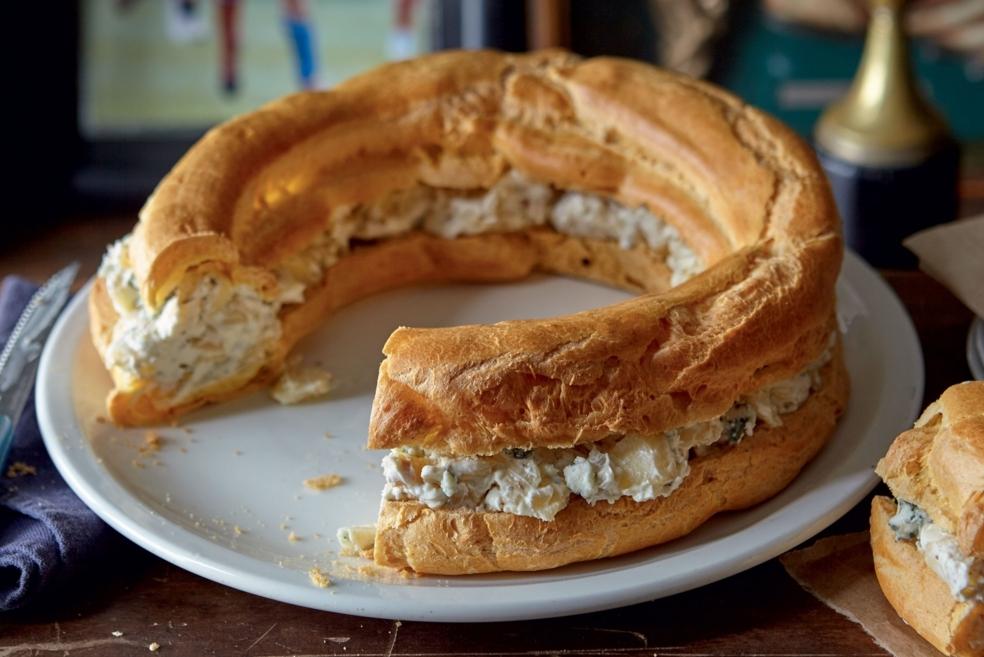 Grand Paris-Brest au Roquefort et pommes