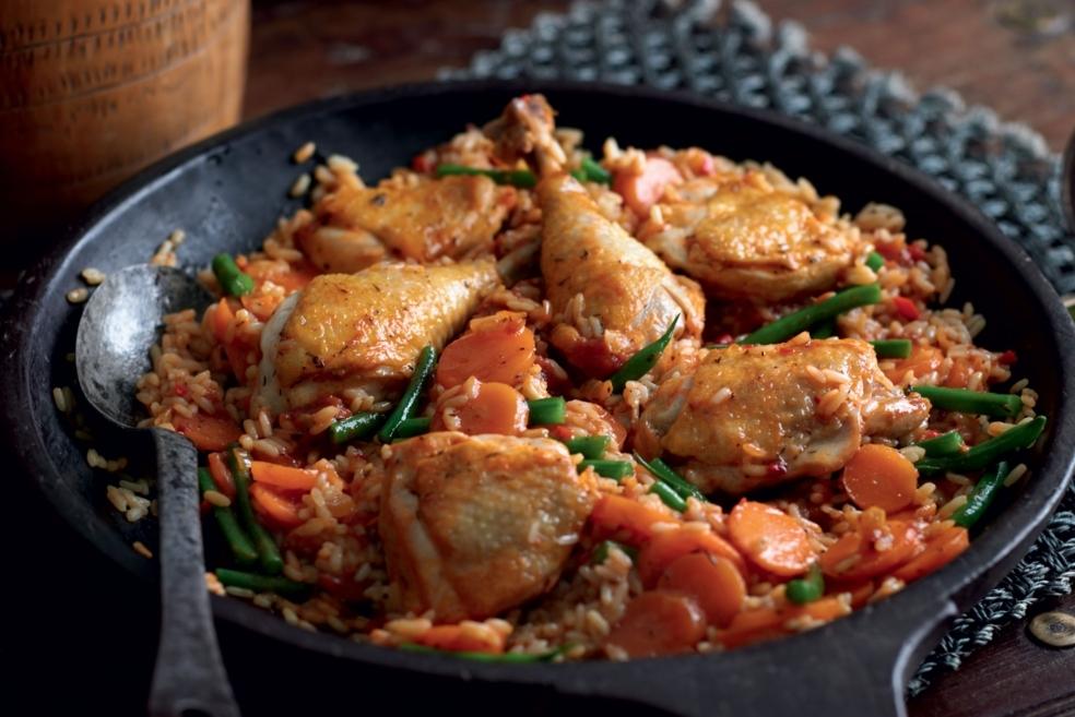 Jollof (riz au poulet à la sénégalaise)