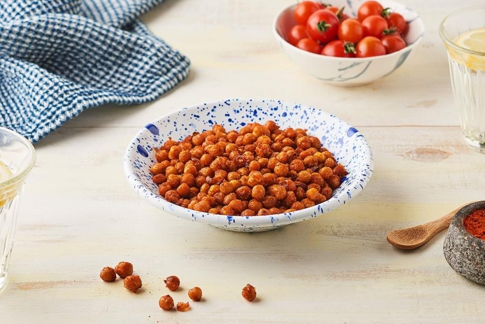 Pois chiches croquants au paprika