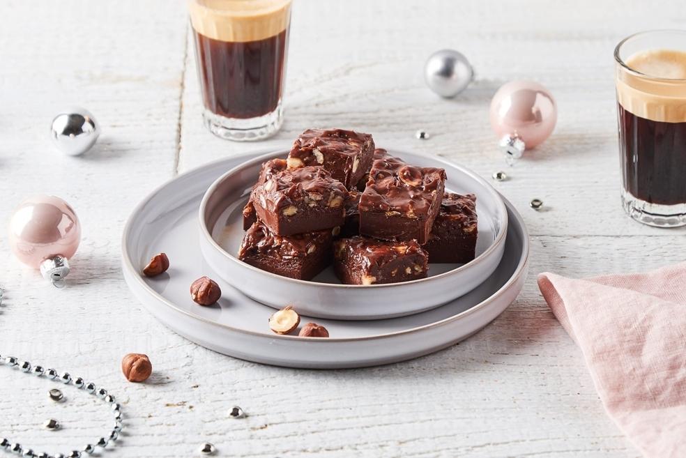 Fudges choco-noisette