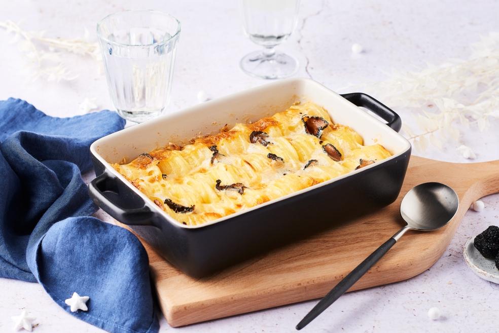 Tian de pomme de terre à la truffe