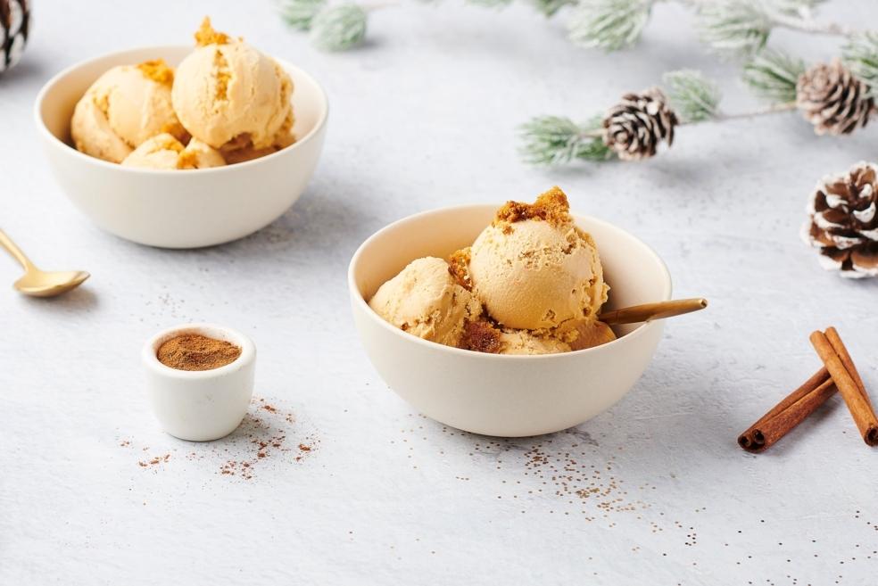 Glace au pain d’épices