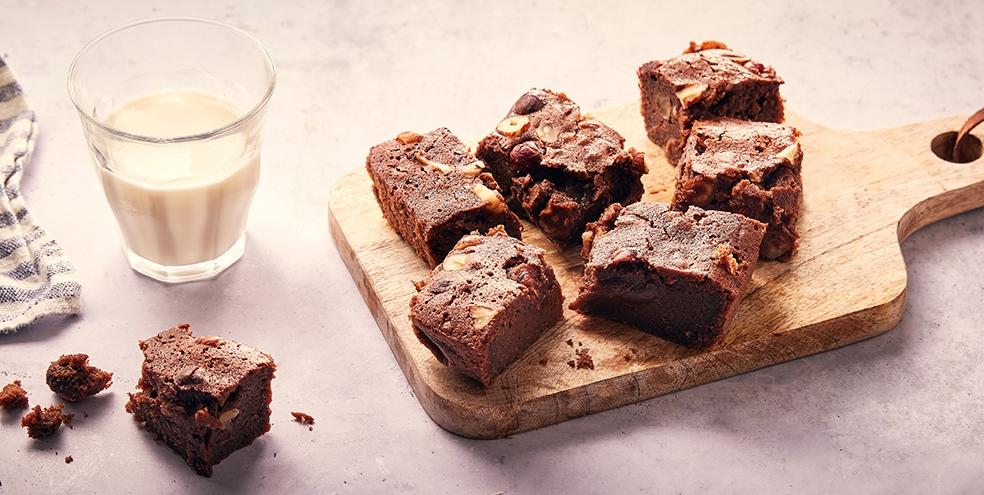 Brownie sans gluten au sarrasin