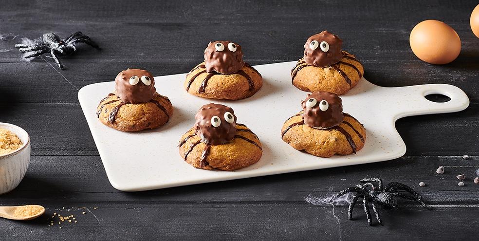 Cookies araignées d'Halloween