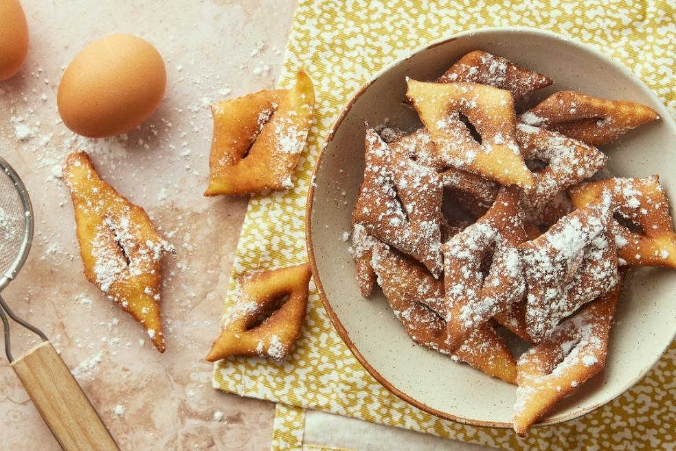 Bugnes moelleuses nature de ma grand mère