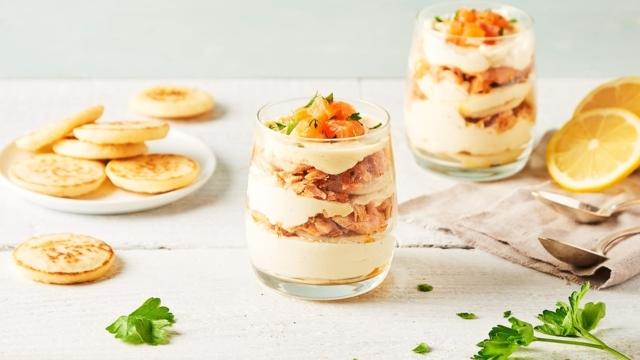 Tiramisu au saumon