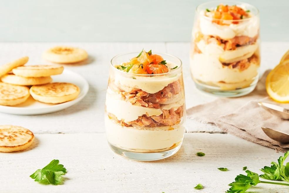 Tiramisu au saumon