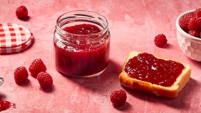 Confiture framboises cardamome