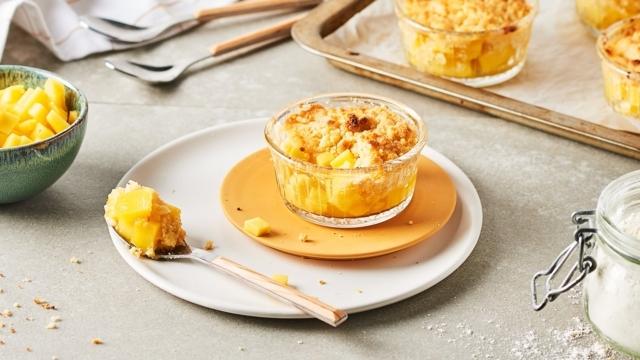 Crumble à la mangue