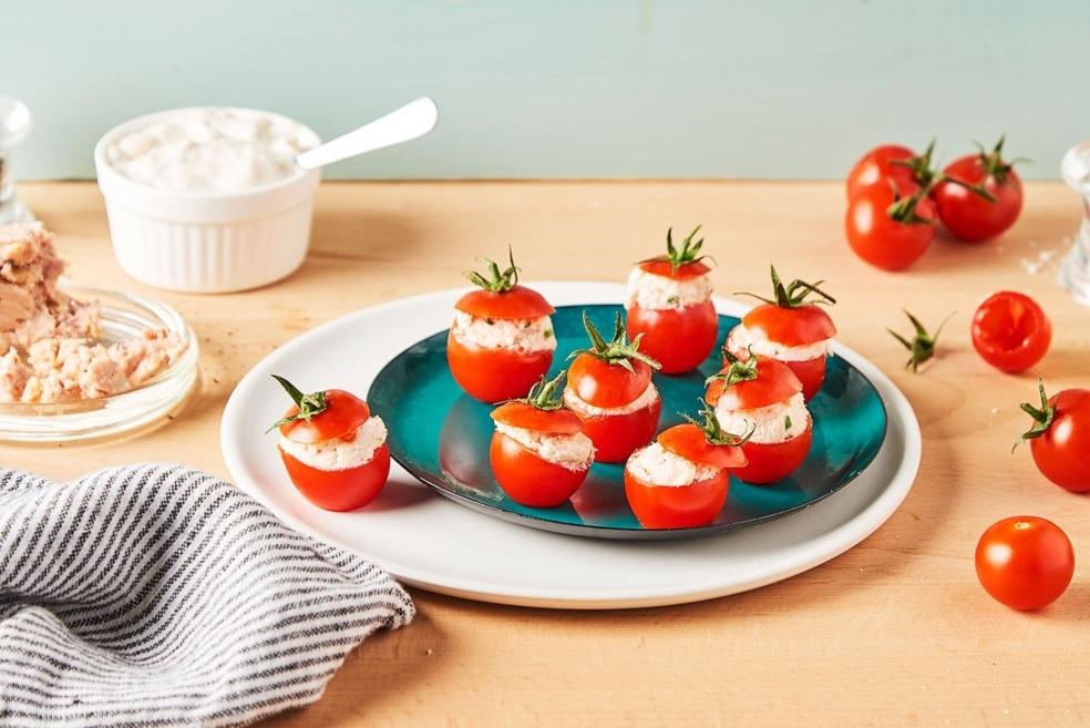 Mini tomates farcies au thon
