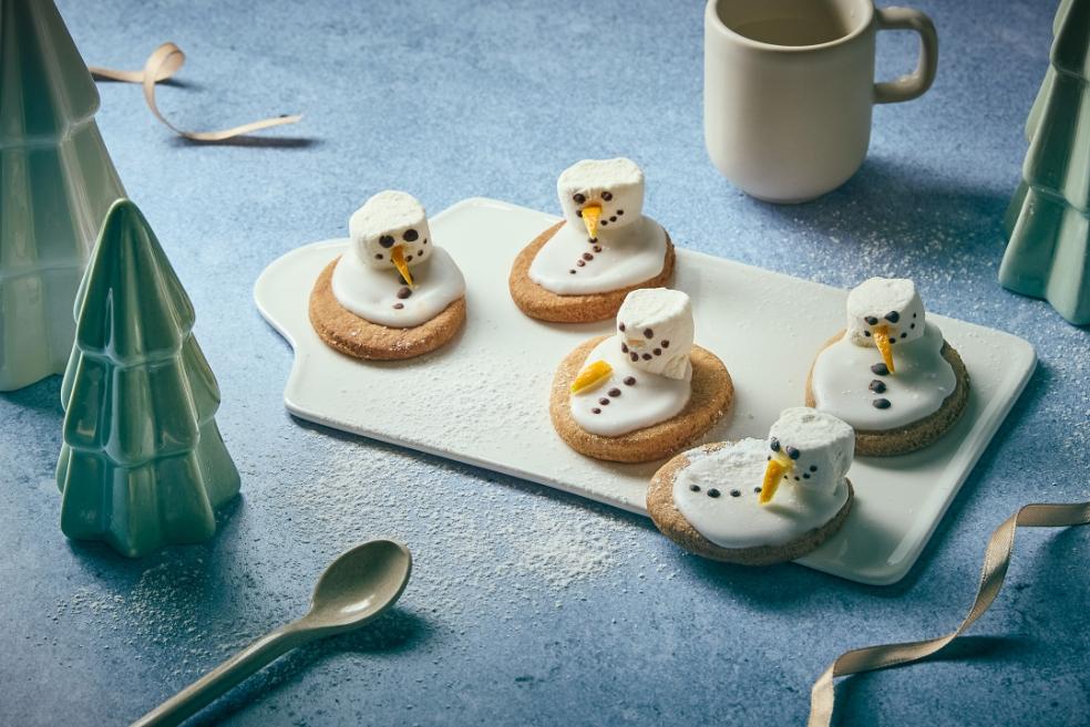 Sablés aux épices bonhommes de neige