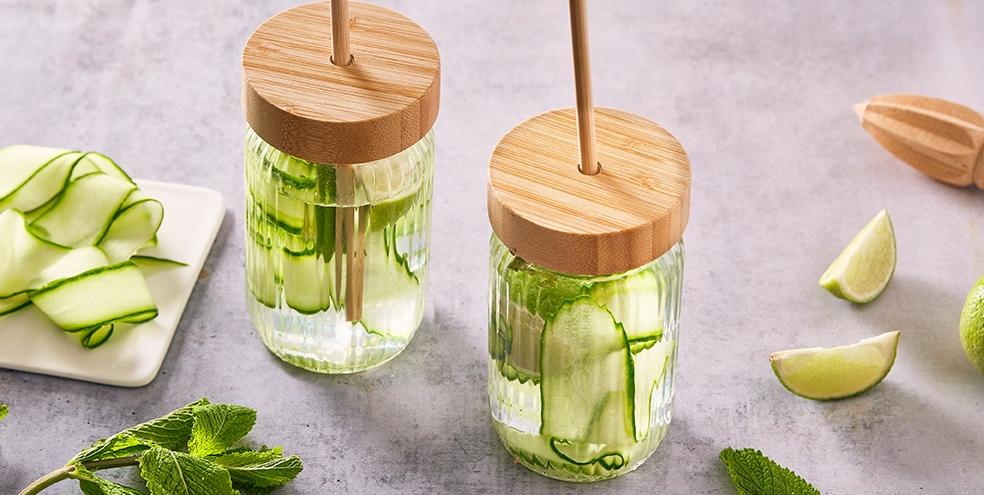 Rocky cucumber - Cocktail menthe concombre et gin